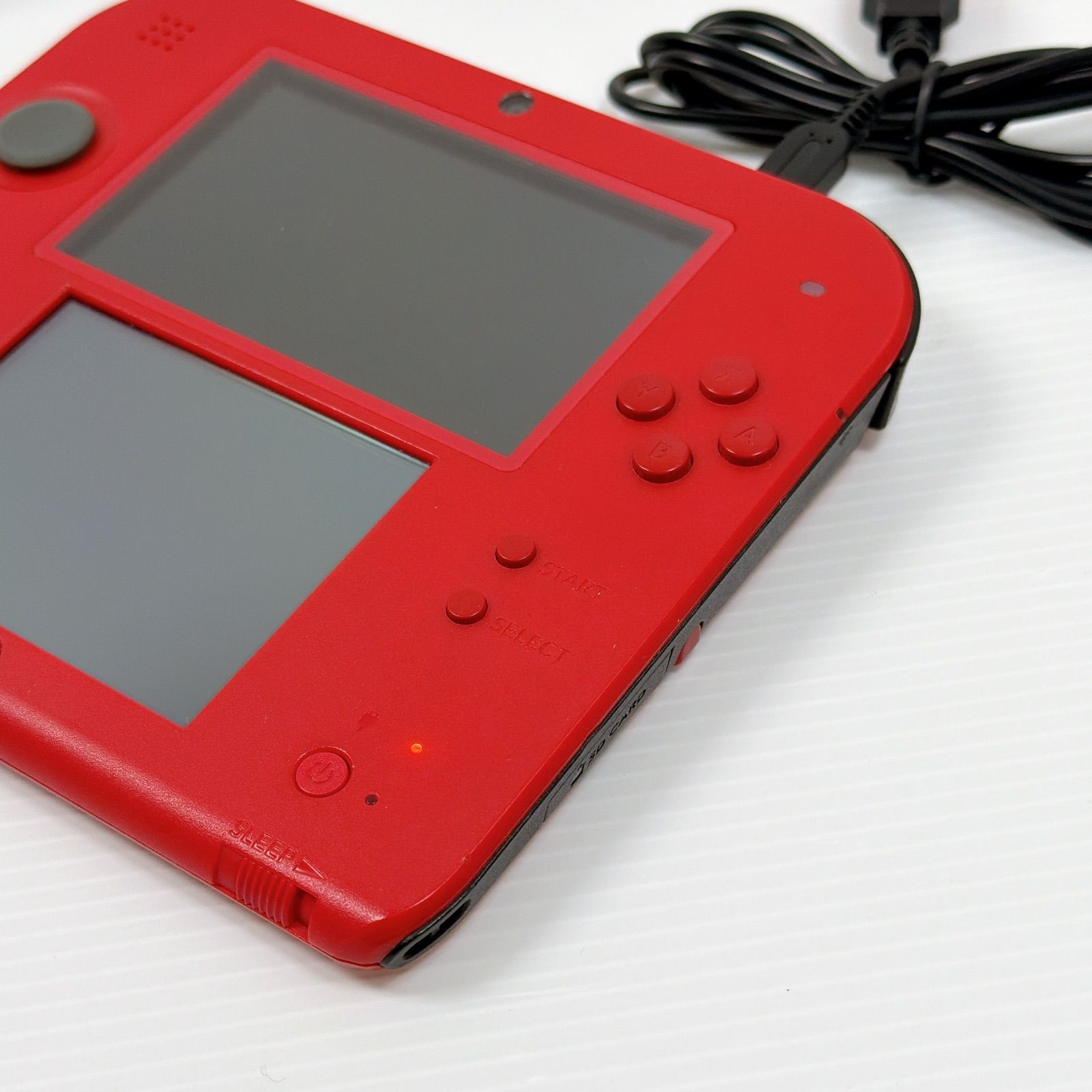 ニンテンドー 2DS レッド 遊べるセット 動作確認済み 良品 ds 2DS