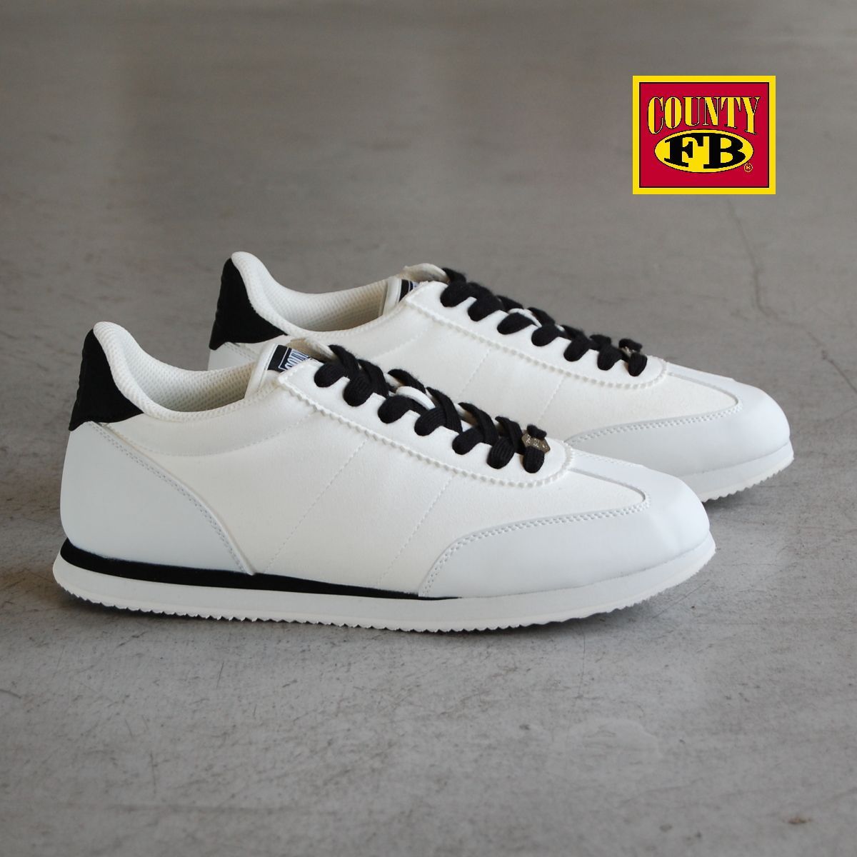 FB COUNTY Frisco Ben White/Black フリスコ ベン カウンティー オフ ホワイト ブラック ストリート カリフォルニア スニーカー USA アメリカ 海外 限定
