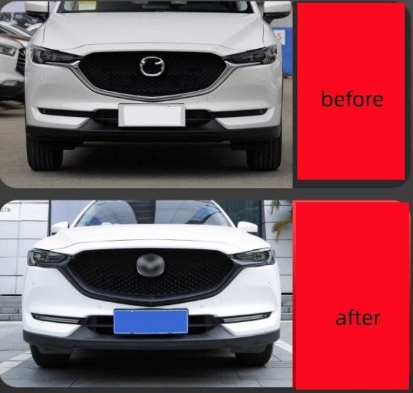 マツダ CX-5 CX-8 シグネチャーウイング カバー KF KG フロントグリル