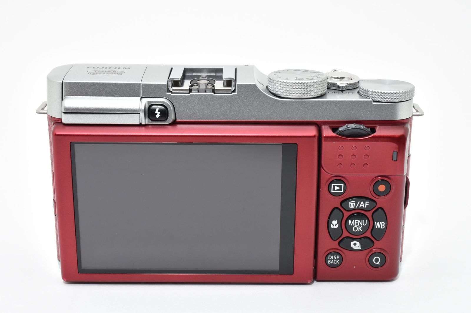 ☆美品☆ 富士フィルム FUJIFILM X-A1 レッド ボディ ミラーレス一眼
