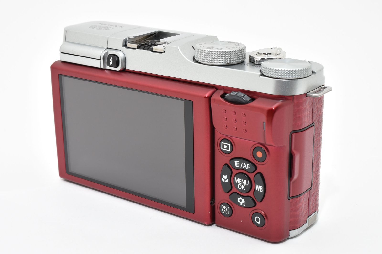 ☆美品☆ 富士フィルム FUJIFILM X-A1 レッド ボディ ミラーレス一眼 