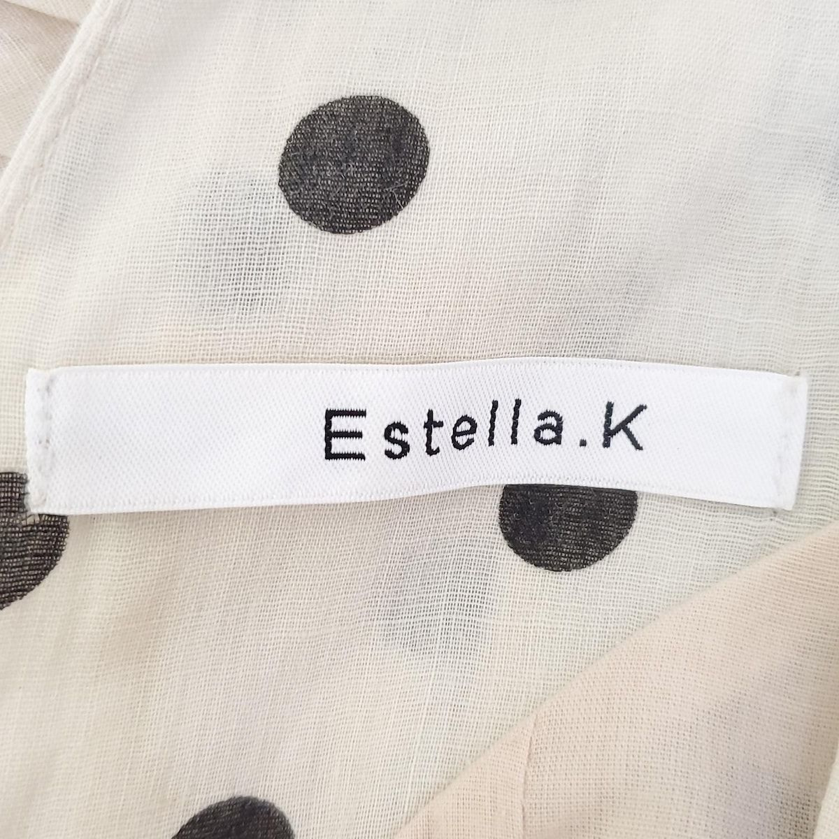 estella.K(エステラケー) ワンピース サイズF レディース - アイボリー