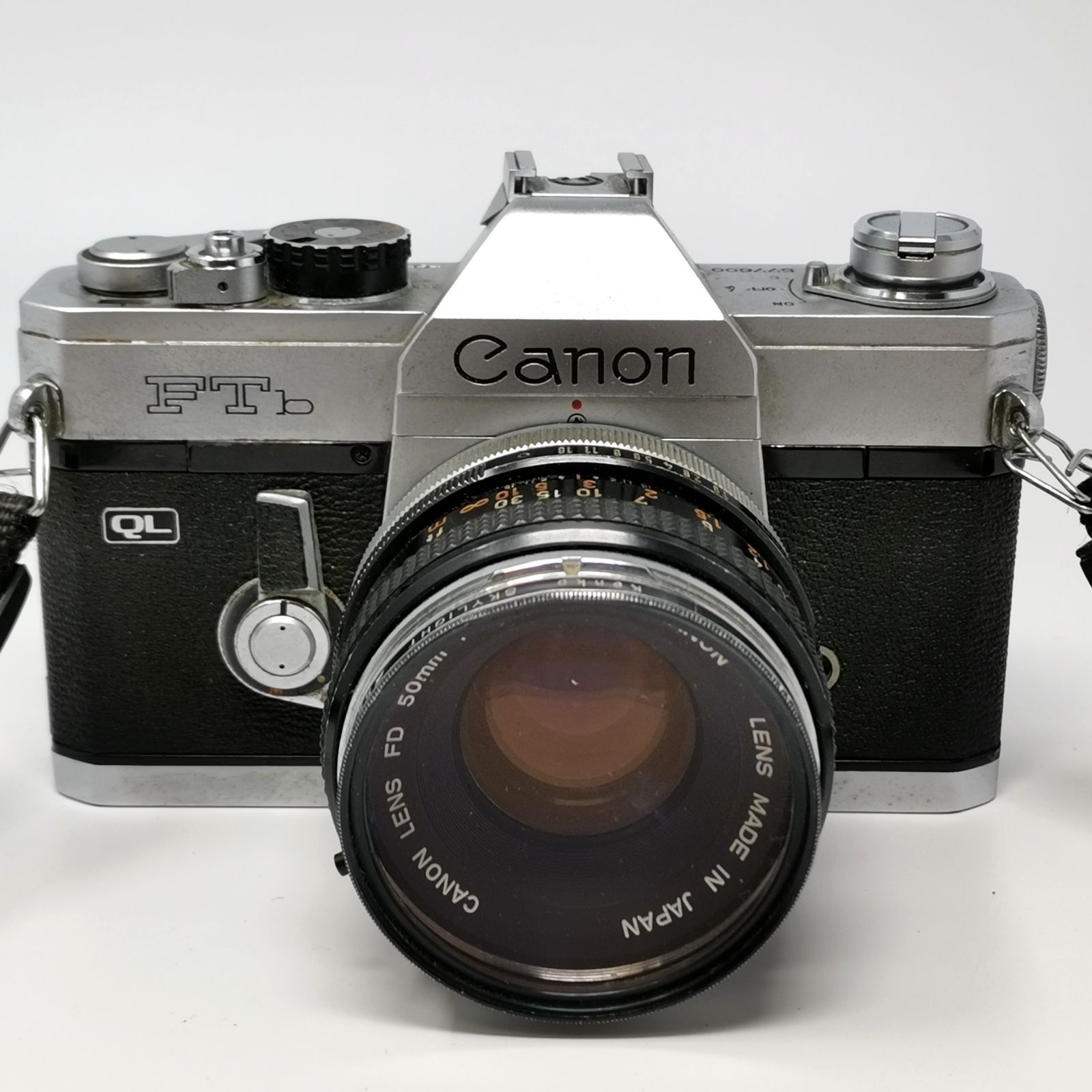キャノン FTb ブラック フィルムカメラ レンズ付き レンズキャップなし