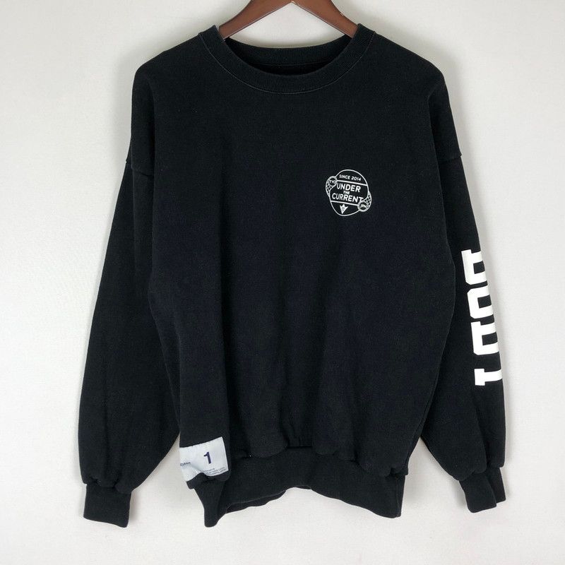 中古品】DESCENDANT ディセンダント UNDER THE CURRENT CREW NECK
