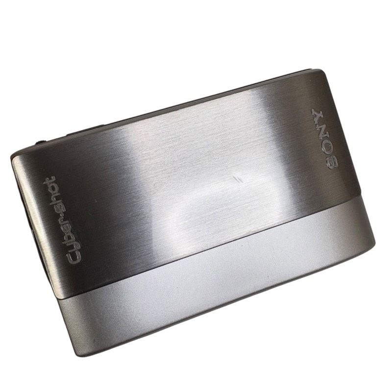 動作品】SONY ソニー DSC-TX1 シルバー デジタルカメラ 画面ヤケ強め