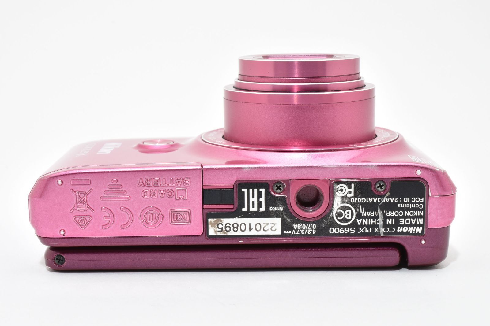 ☆良品☆ ニコン NIKON COOLPIX S6900 グロッシーピンク コンパクト