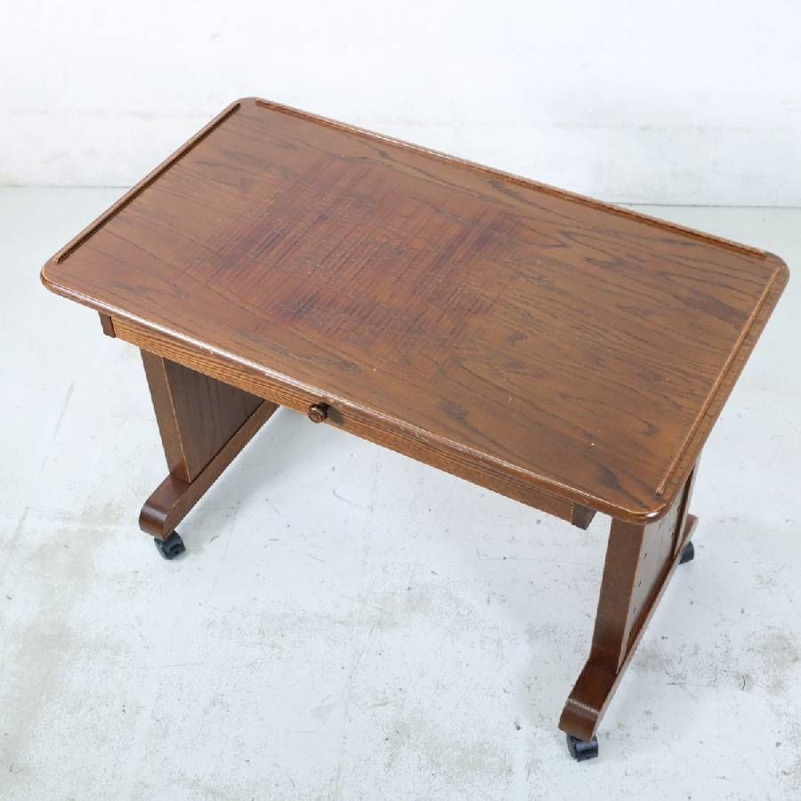 三越Brugge 三越家具 ブルージュ 上下式テーブル HD4513 オーク材