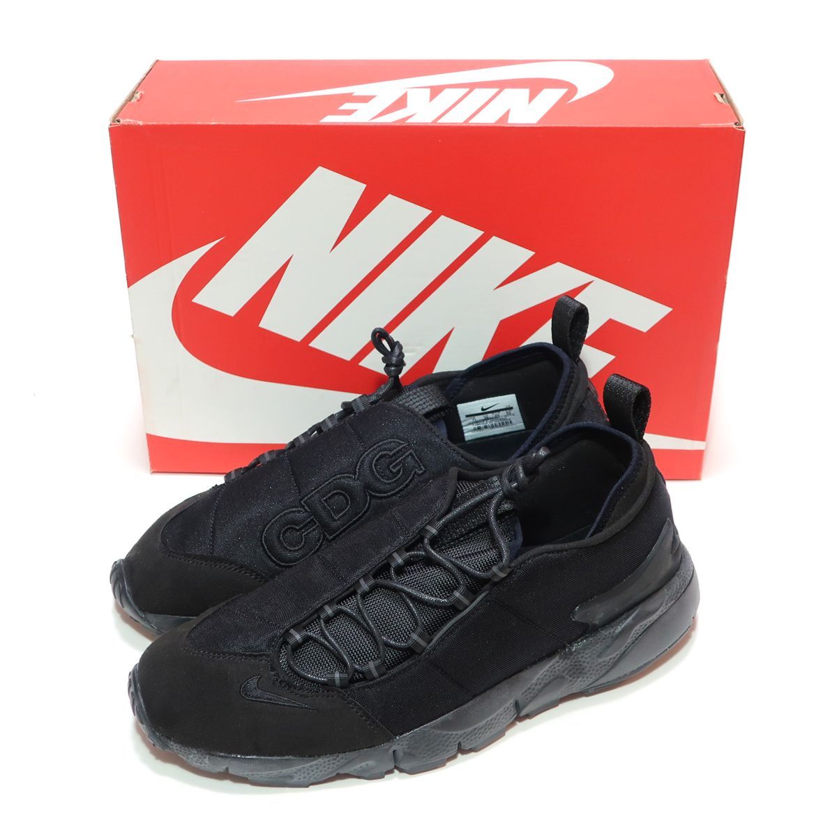 メンズサイズ☆NIKE AIR FOOTSCAPE NM / CDG BLACK COMME DES GARCONS