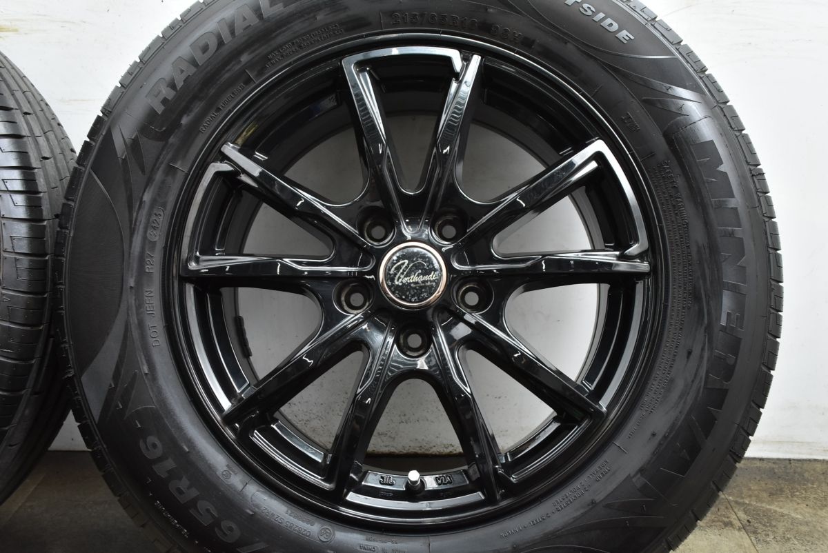  使用僅か Verthandi 16 in 6 5 J 38 PCD 114 3 ミネルバ F 209 215 65 R ヤリスクロス エスティマ C 28セレナ エクストレイル CX 30 16インチ タイヤ ホイールセット