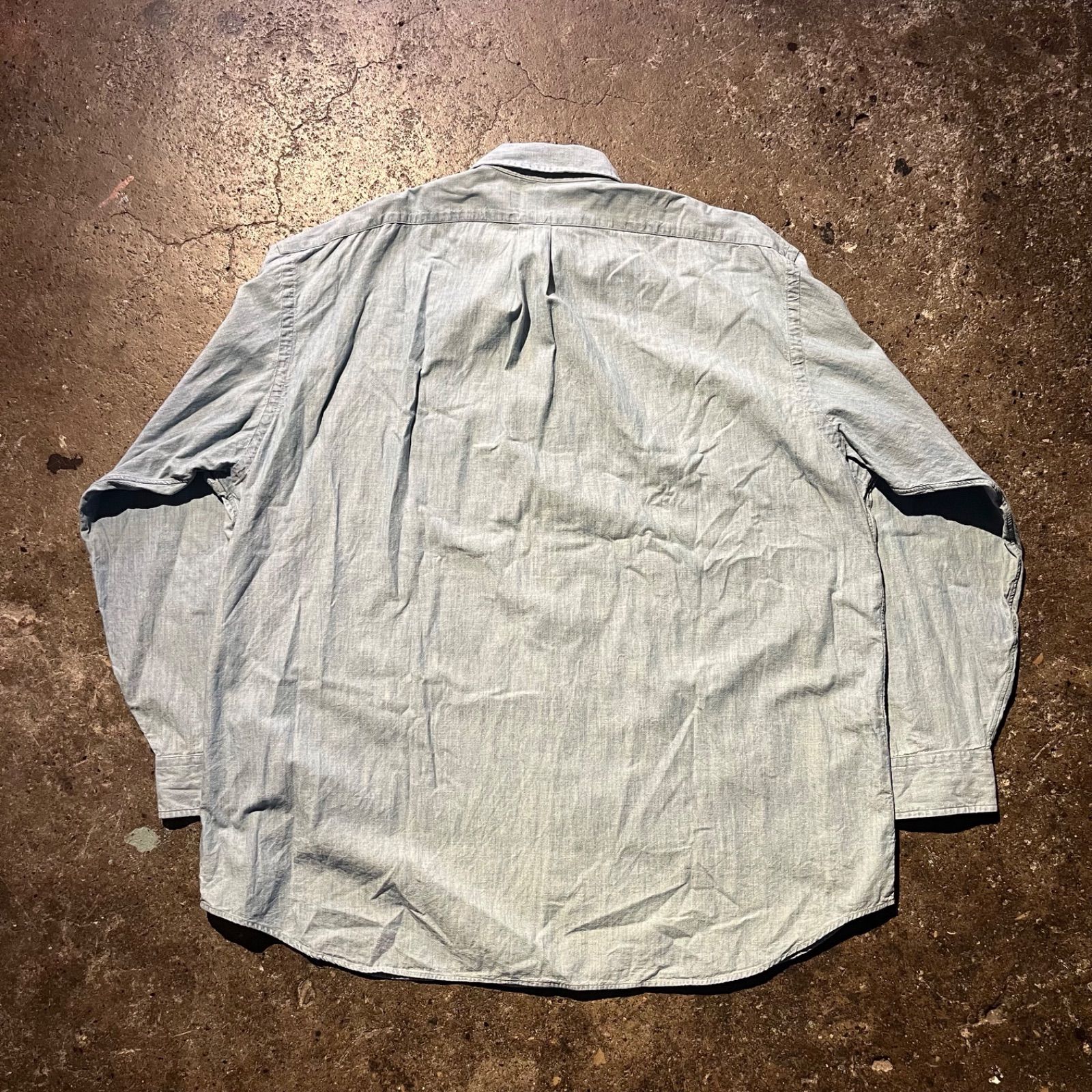 RALPH LAUREN ラルフ ローレン THE BIG FIT SHIRT ビッグ フィット シャツ 袖ロゴ 長袖シャツ XL その他 長袖シャツ シャツ