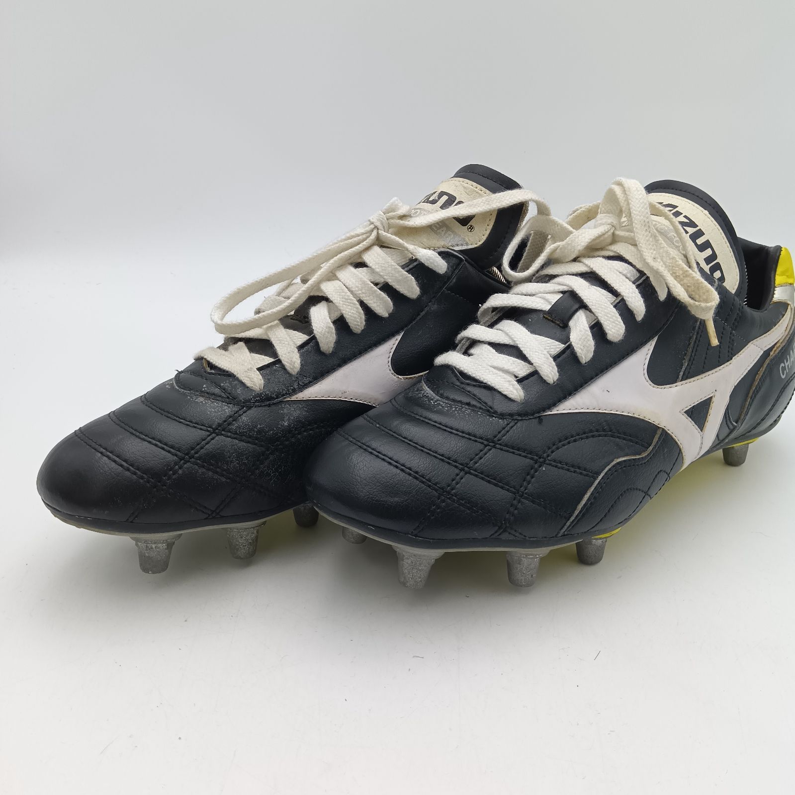 MIZUNO ミズノ ラグビースパイク 黒 ブラック メンズ 28.5cm C12-2