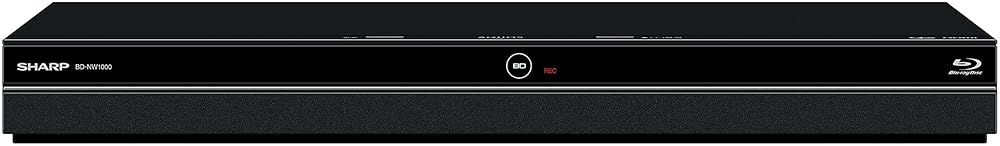 整備済み品 SHARP シャープ AQUOS ブルーレイレコーダー 1 TB 2チューナー BD-NW 1000