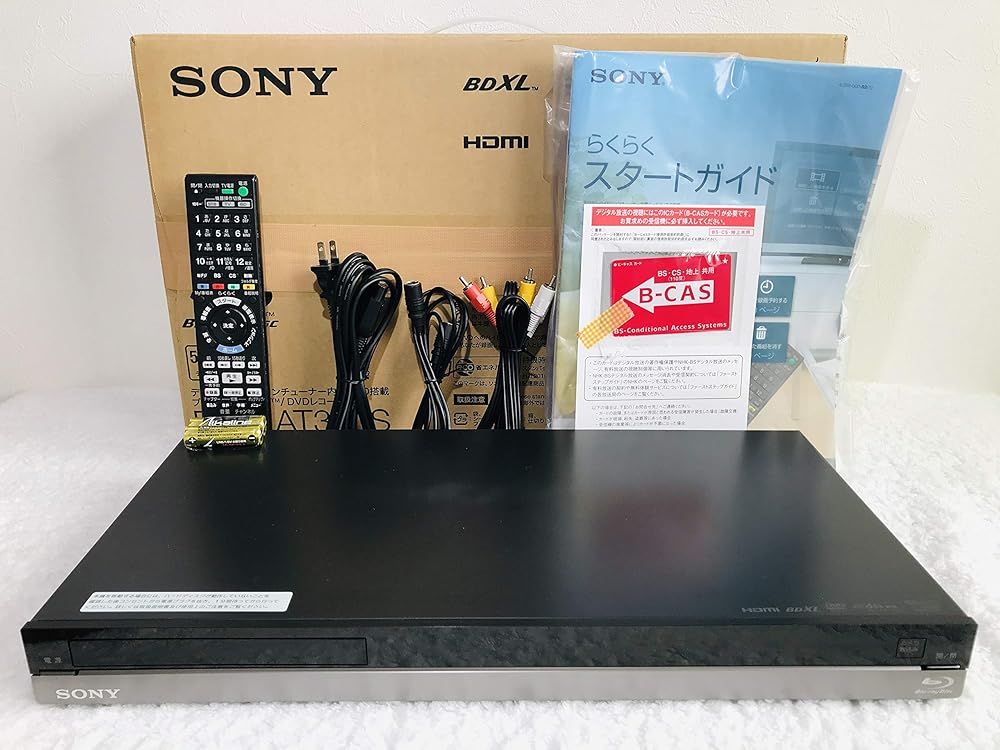 整備済み品】SONY ソニー ブルーレイレコーダー 500GB 1チューナー BDZ
