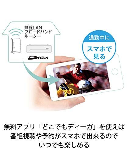 パナソニック 500 GB 2チューナー ブルーレイレコーダー 4 Kアップコンバート対応 おうちクラウドDIGA DMR BRW 550 整備済み品