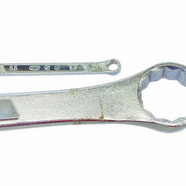 めがねレンチ×3本 整備工具