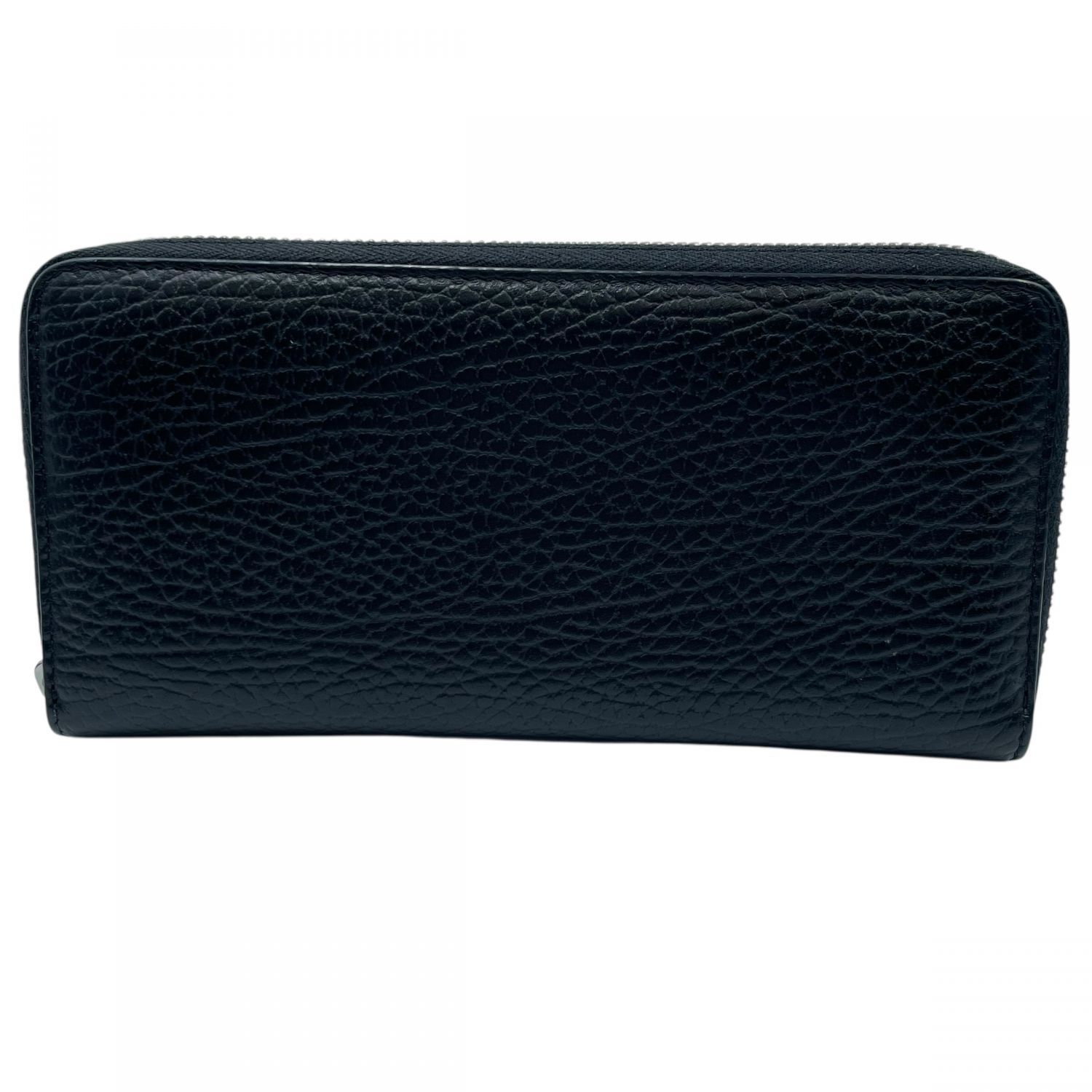 Maison Margiela メゾンマルジェラ ラウンドシップウォレット 長財布 メンズ ブラック KJ