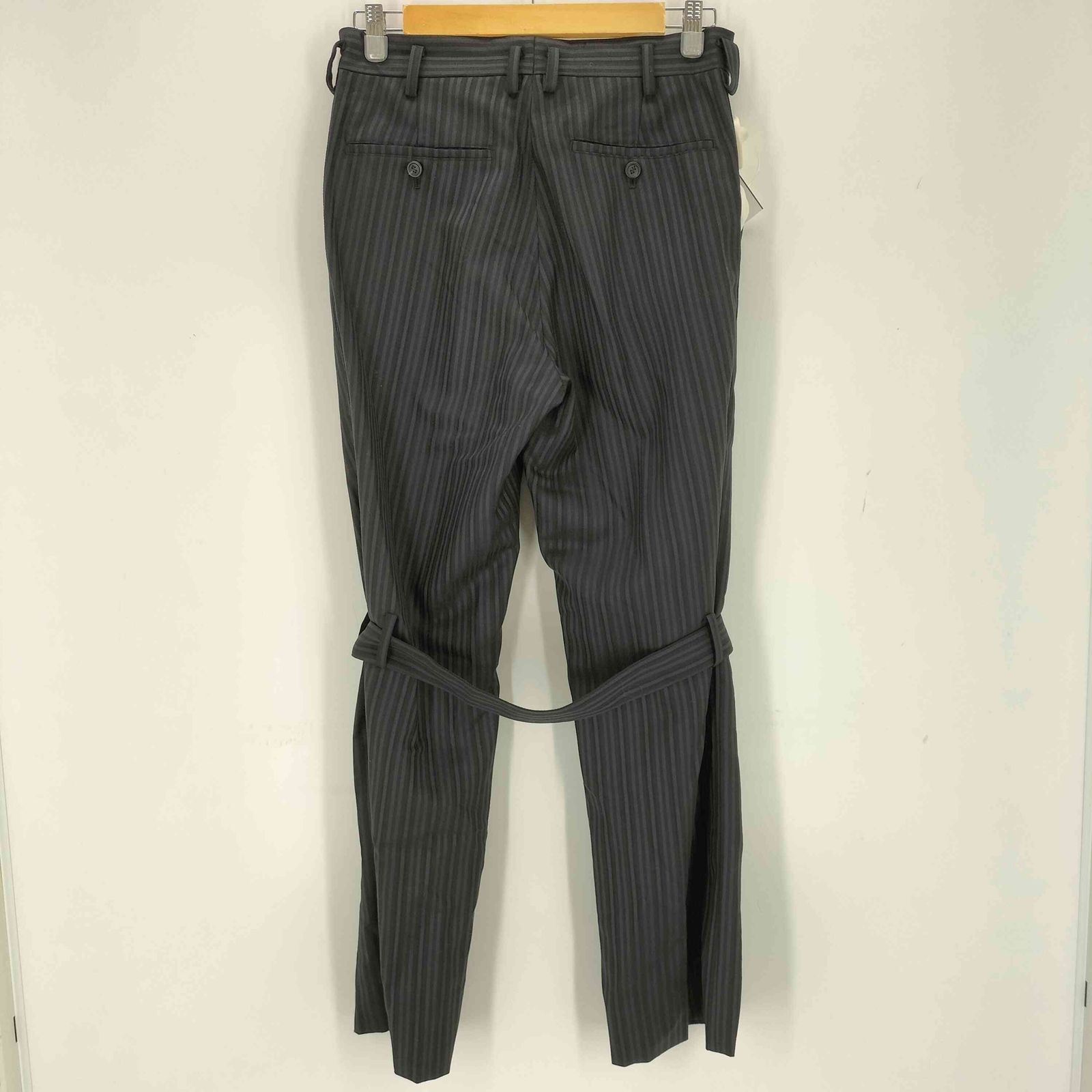 ソウシオオツキ SOSHIOTSUKI 22SS SIDESTRIPE BONDAGE TROUSERS メンズ