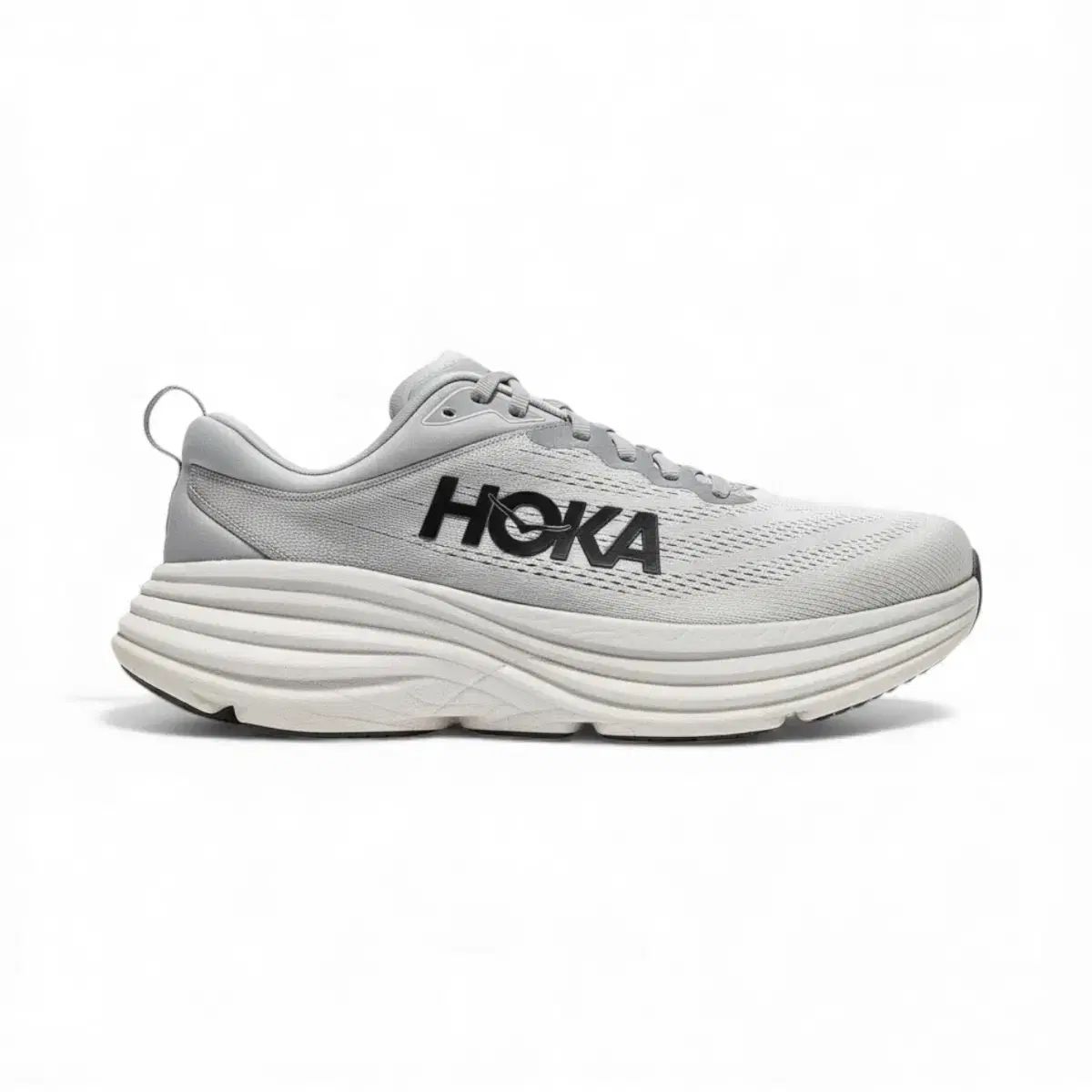HOKA BONDI 8 ワイド シャークグレー 280