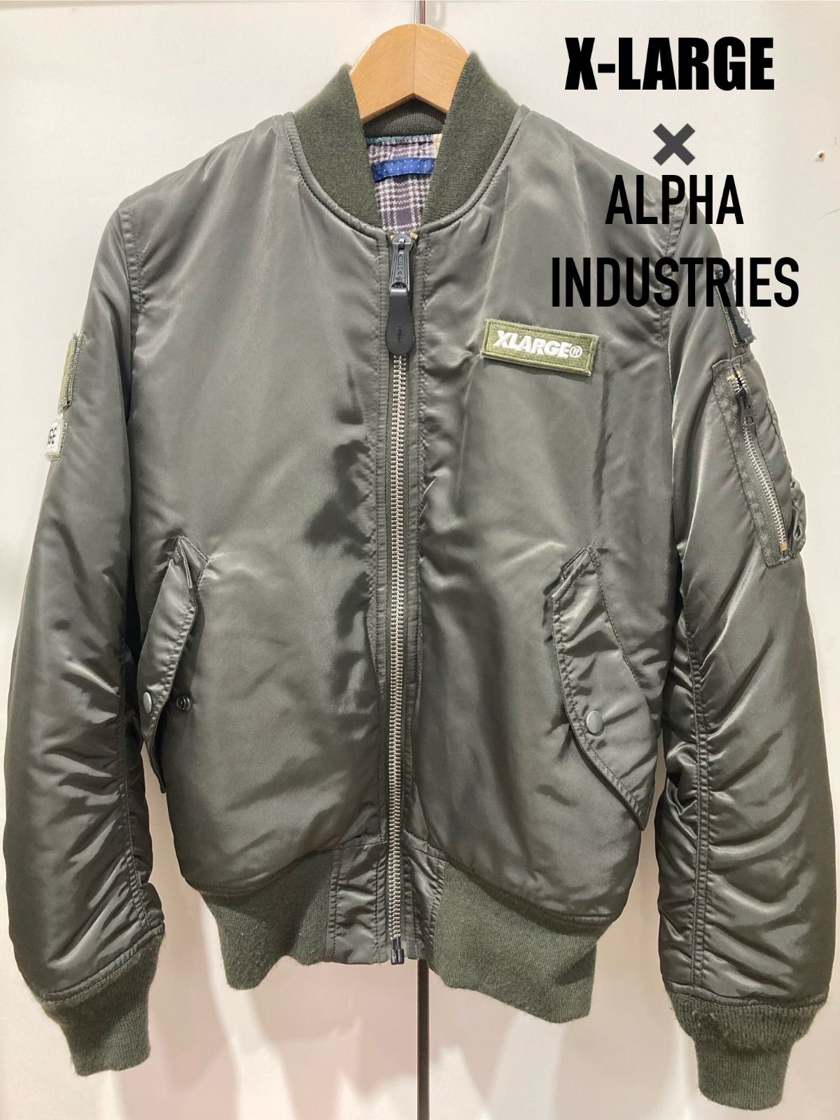 X-LARGE × ALPHA INDUSTRIES エクストララージ × アルファ
