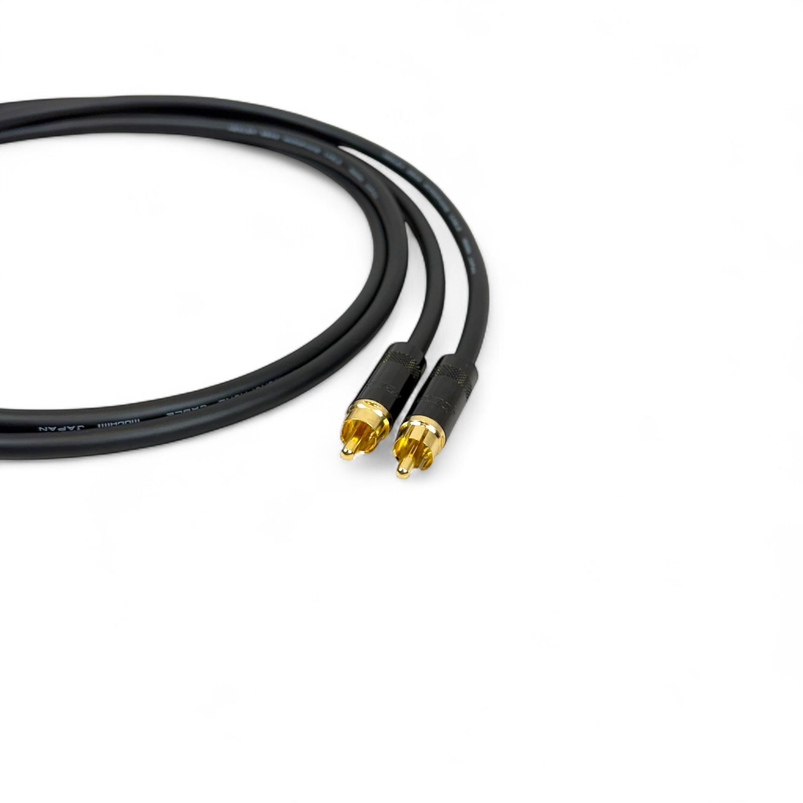 プレミアム黒！BELDEN8412☆RCAケーブル1.5mペア☆AMPHENOL プレミアム