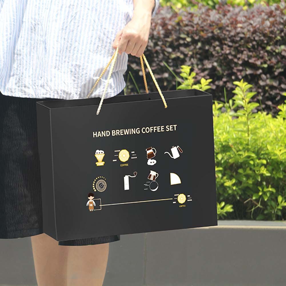  コーヒードリップ 5点セット コーヒードリッパー フィルターカップ コーヒーサーバー 温度計 コーヒポット ドリッパー コーヒー用品