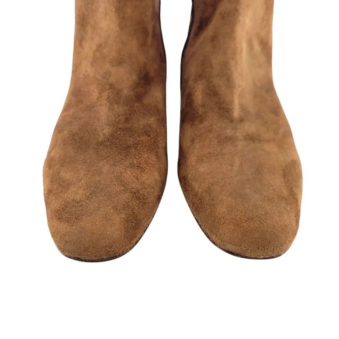 美品】セルジオロッシ ロングブーツ フリンジ スエード ブラウン 36 2