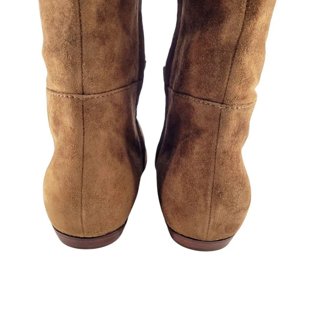 美品】セルジオロッシ ロングブーツ フリンジ スエード ブラウン 36 2