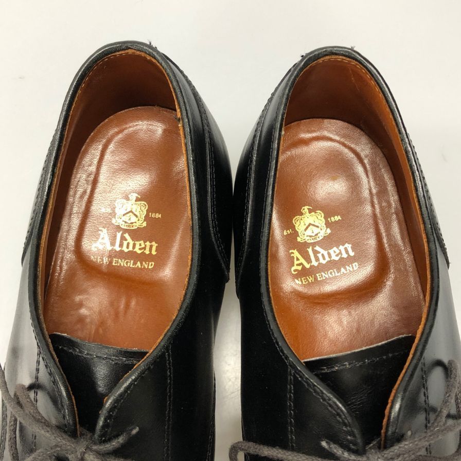 オールデン レザーシューズ Vチップ 961 カーフ【LA】【中古】 - メルカリ