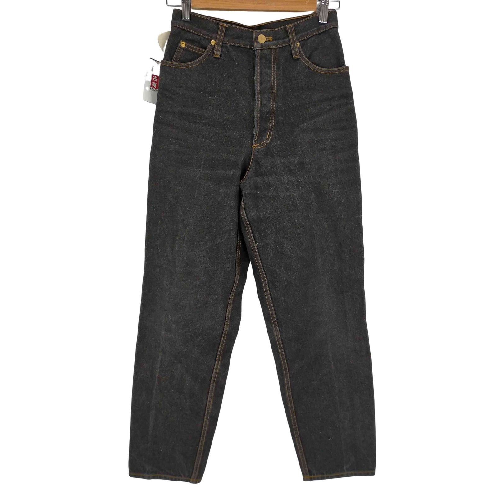 JUNIOR GAULTIER(ジュニアゴルチェ) ブラックデニムパンツ メンズ  W73【中古】【ブランド古着バズストア】 ジュニアゴルチェ JUNIOR GAULTIER ブラックデニムパンツ メンズ W73