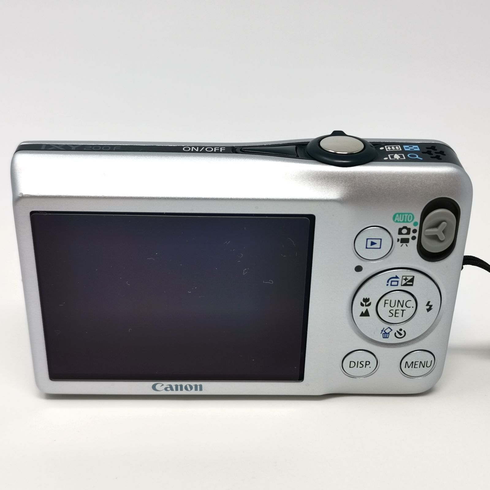 カメラ キャノン IXY 200F シルバー デジカメ デジタルカメラ 充電器