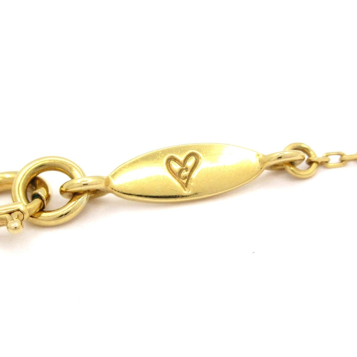 vivian couture ヴィヴィアンクチュール ネックレス - K 18 YG×ダイヤモンド 総重量 1.3 g 14 Pダイヤ ダイヤ0.06カラット バタフライ 蝶