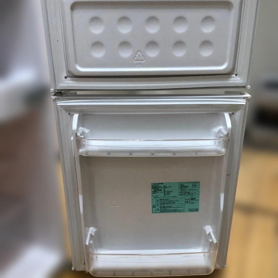 Haier ハイアール 85L 2ドア冷凍冷蔵庫 BR-85A ホワイト 2021年製 小型