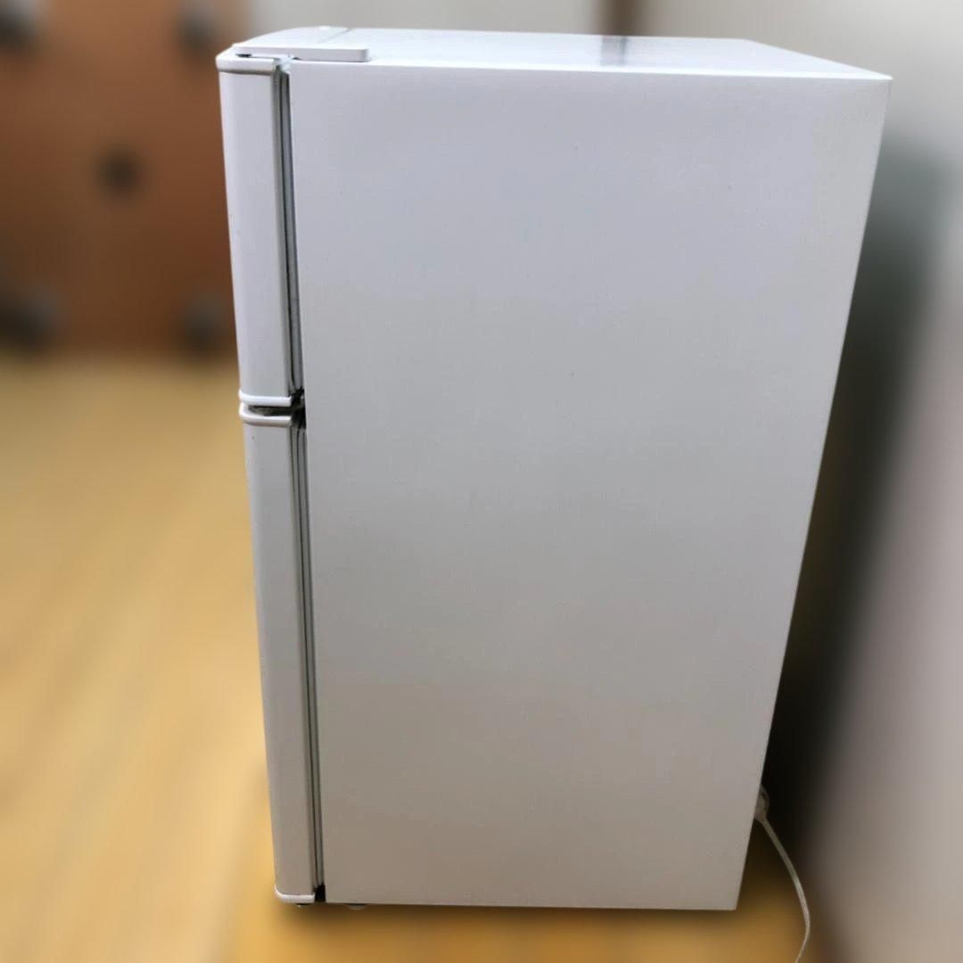 Haier ハイアール 85L 2ドア冷凍冷蔵庫 BR-85A ホワイト 2021年製 小型