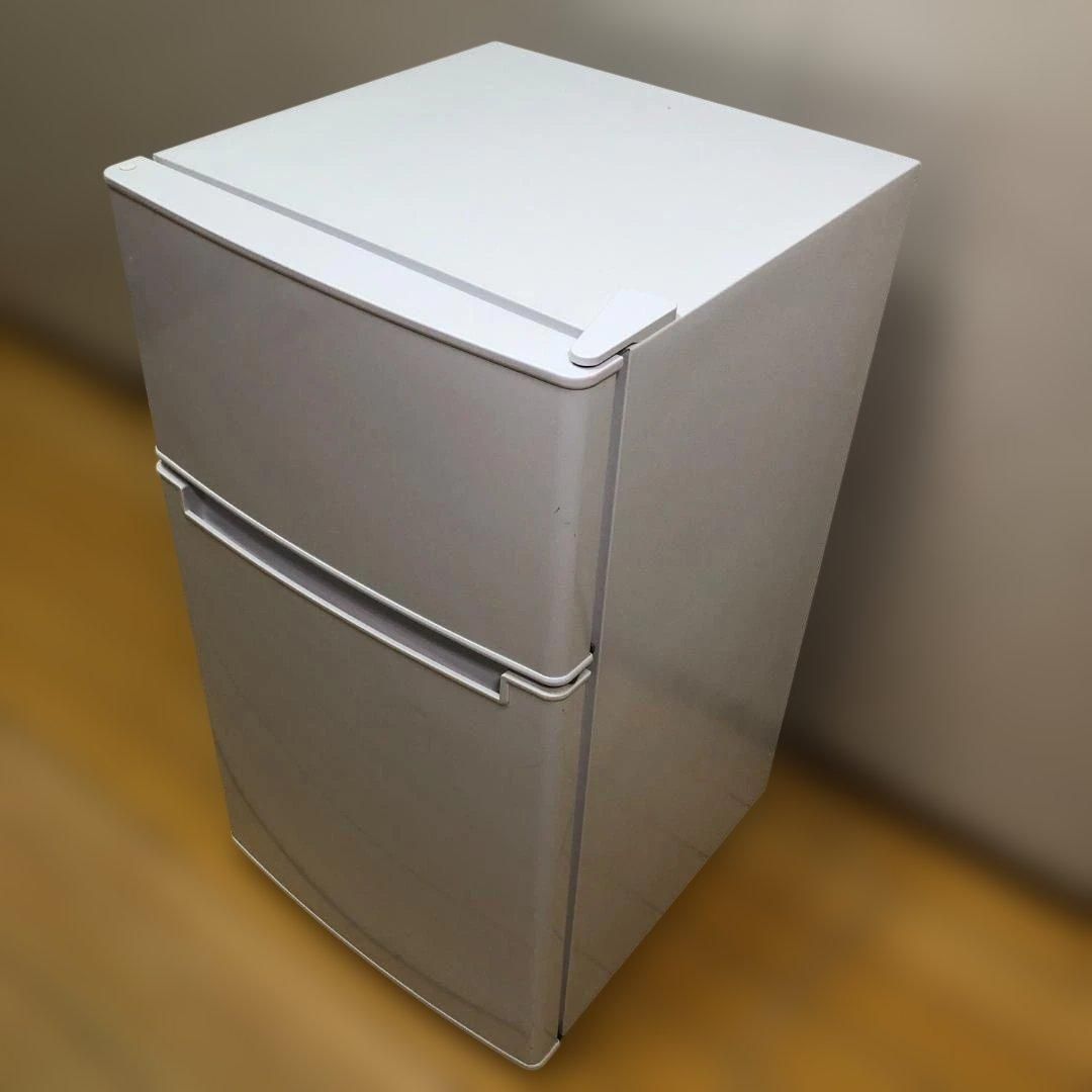 Haier ハイアール 85L 2ドア冷凍冷蔵庫 BR-85A ホワイト 2021年製 小型