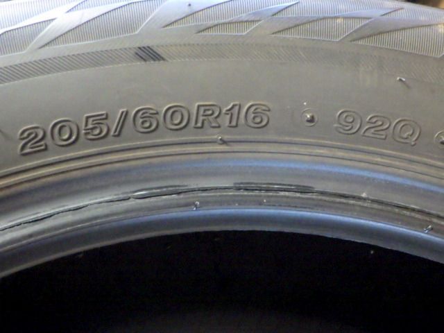  SR 215 製造 約7部山 BS BLIZZAK VRX 2 205 60 R 16 4本 12インチ以下 スタッドレス