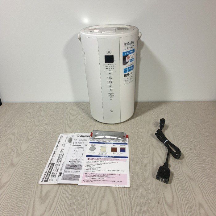  ZOJIRUSHI 象印 加湿器 EE TB60 WA ホワイト 4 0L スチーム式 デジタル表示 チャイルドロック 訳アリ 赤ちゃん対応 加湿器 冷暖房 空調