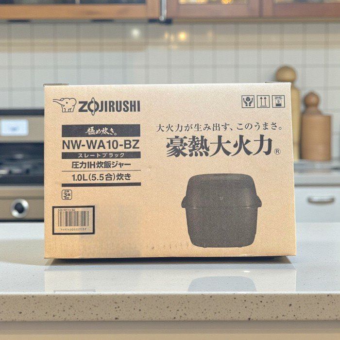 象印 炊飯器 NW WA 10 BZ 5 5合 スレートブラック 豪熱大火力 豪炎かまど釜 わが家炊き