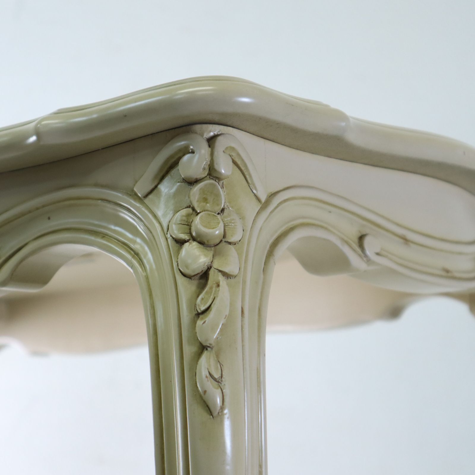 カリモク最高峰 domani ドマーニ ルイ15世 センターテーブル サイド