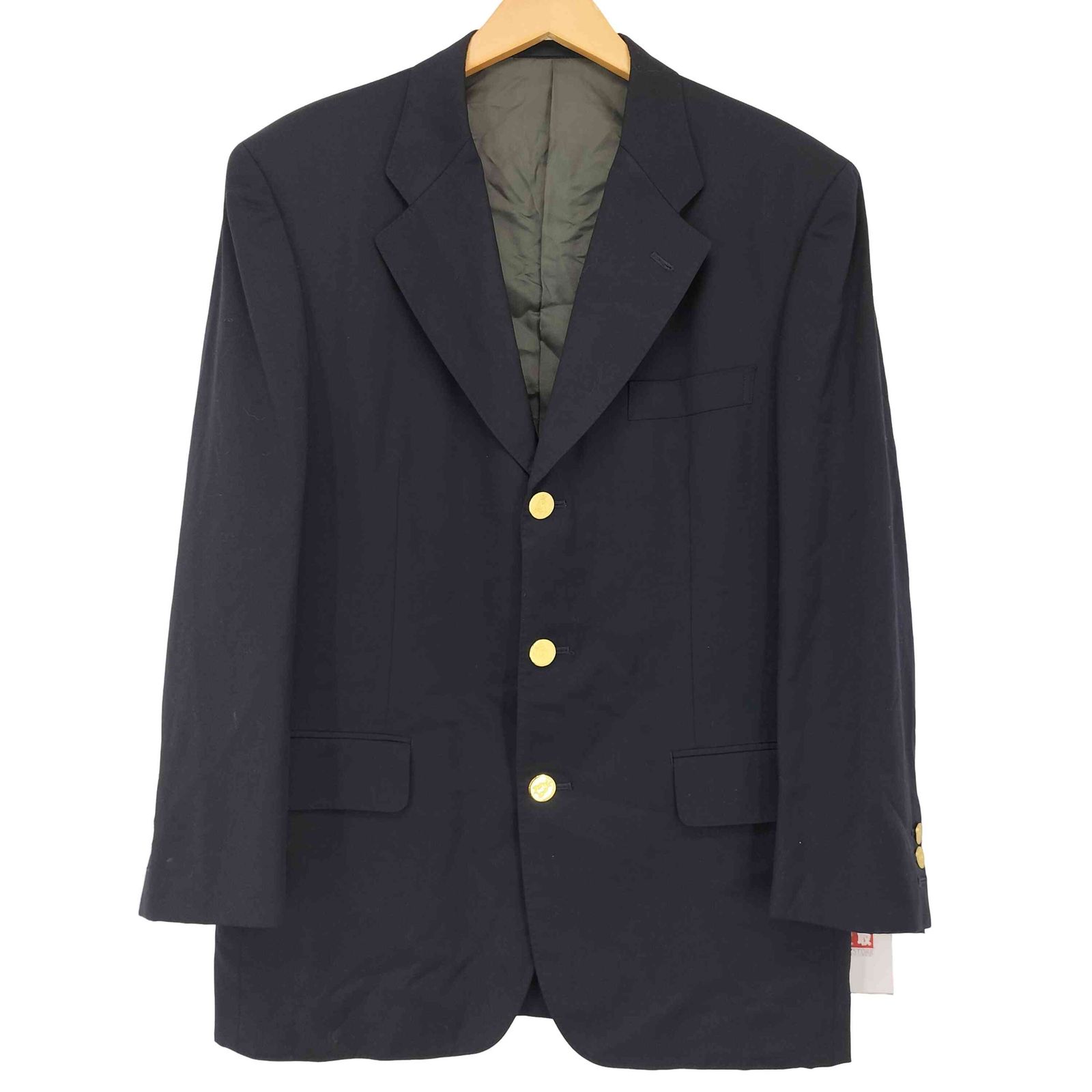 ロロピアーナ Loro Piana CONBRIO CLASSIC イタリア製 紺ブレ 金ボタン