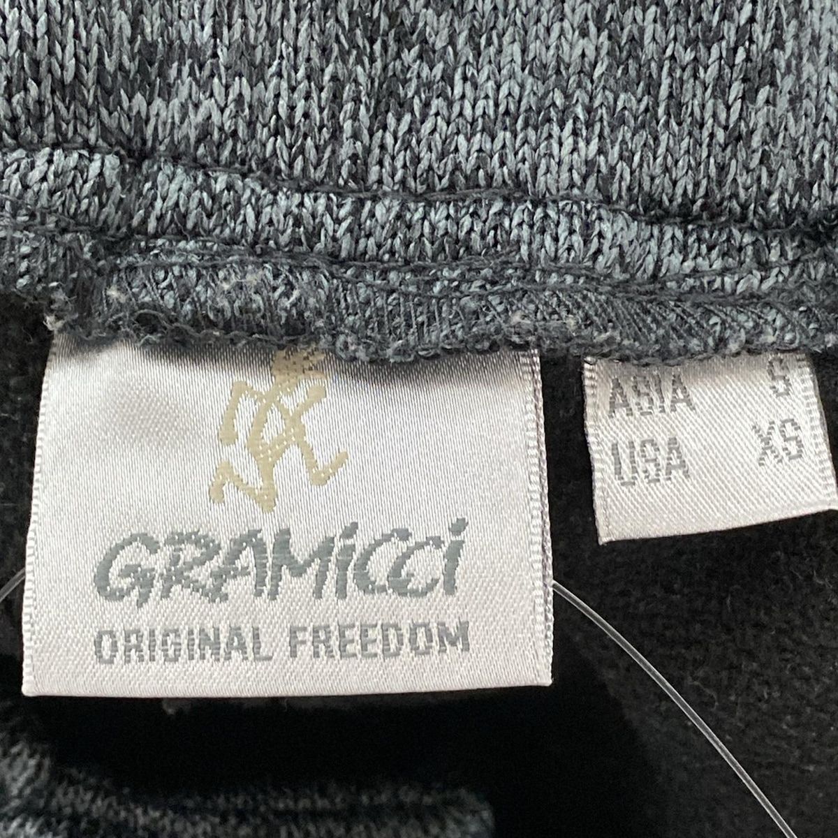  Gramicci グラミチ パンツ サイズASIA S レディース ダークグレー 黒 フルレングス ウエストゴム その他 パンツ