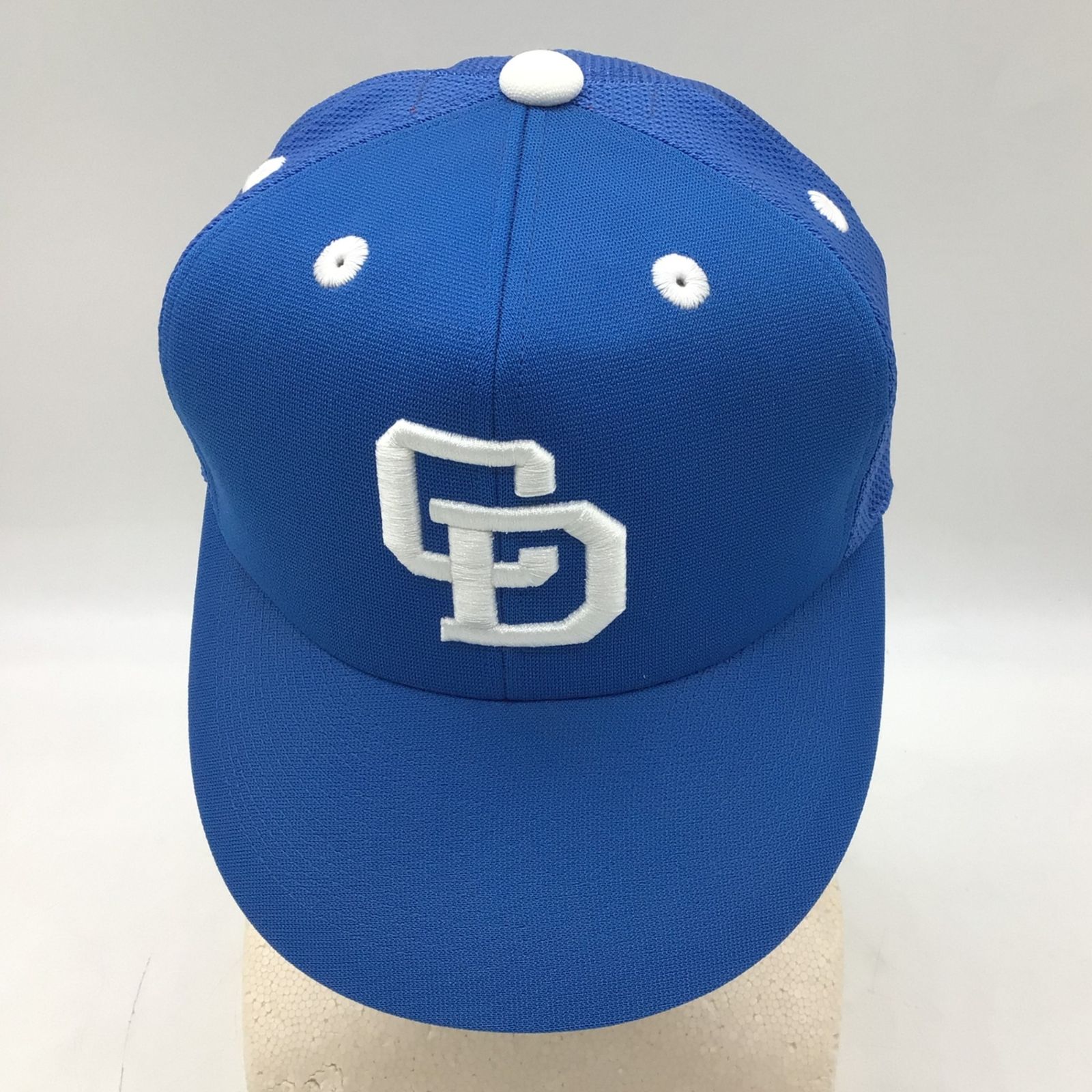 11440 中日ドラゴンズ キャップ 帽子 Haisai PRO製 58 cm メッシュ ブルー 応援グッズ プロ野球 観戦 アイテム