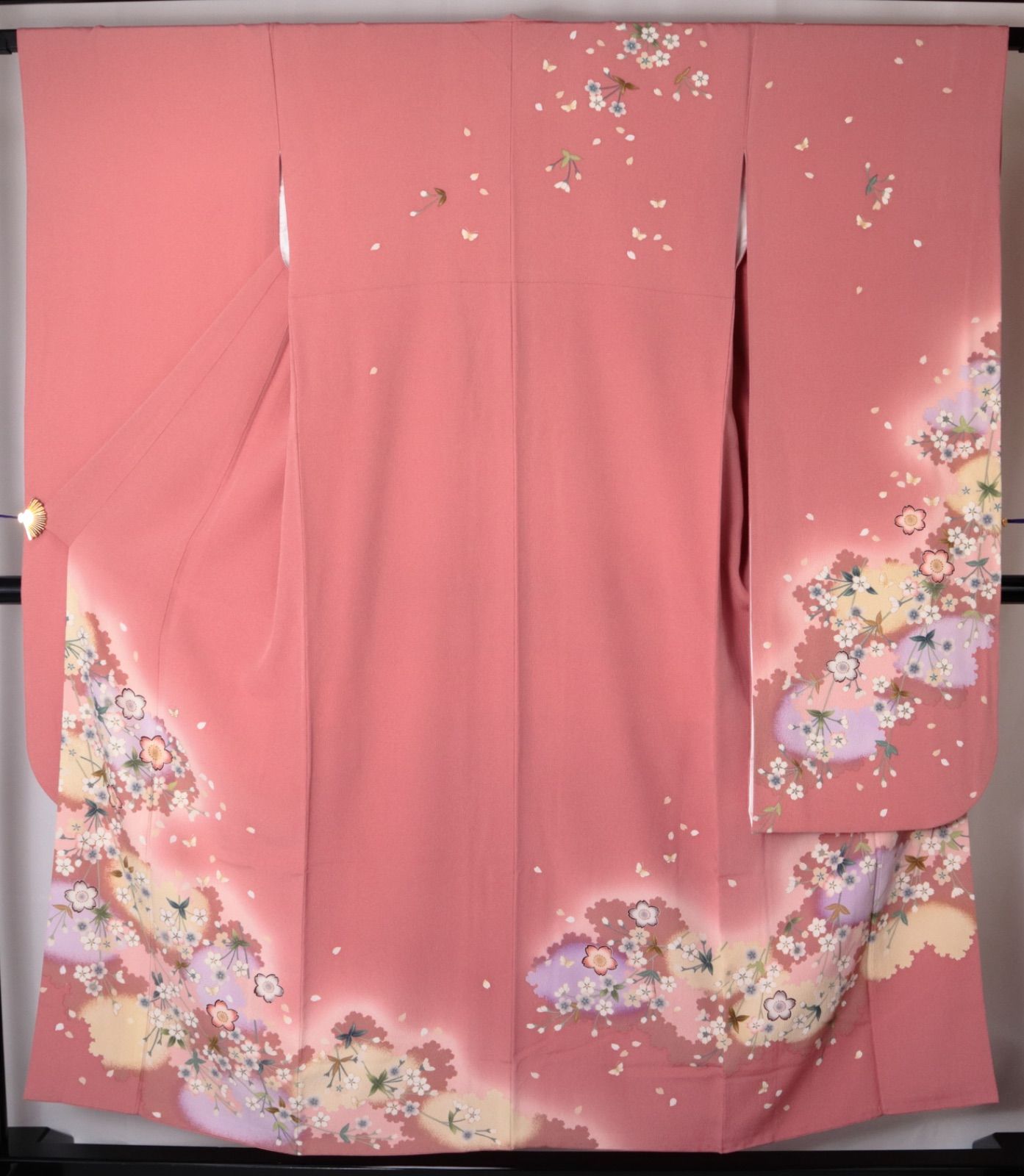 超 市 振袖 薄紅地桜 鈴乃屋扱い