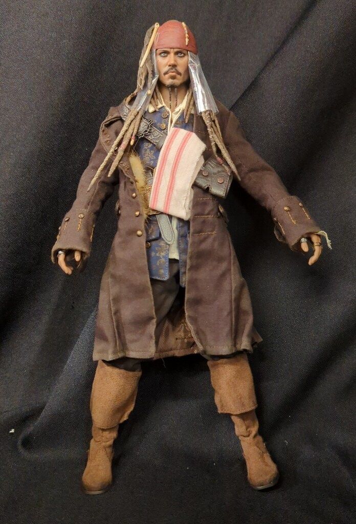 HOTTOYS MOVIE MASTERPIECE DX JACK SPARROW (SPECIAL EDITION) DX06