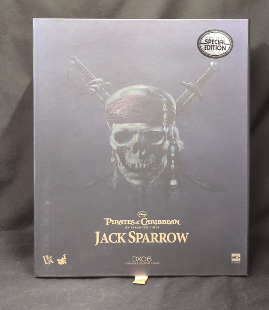 HOTTOYS MOVIE MASTERPIECE DX JACK SPARROW (SPECIAL EDITION) DX06