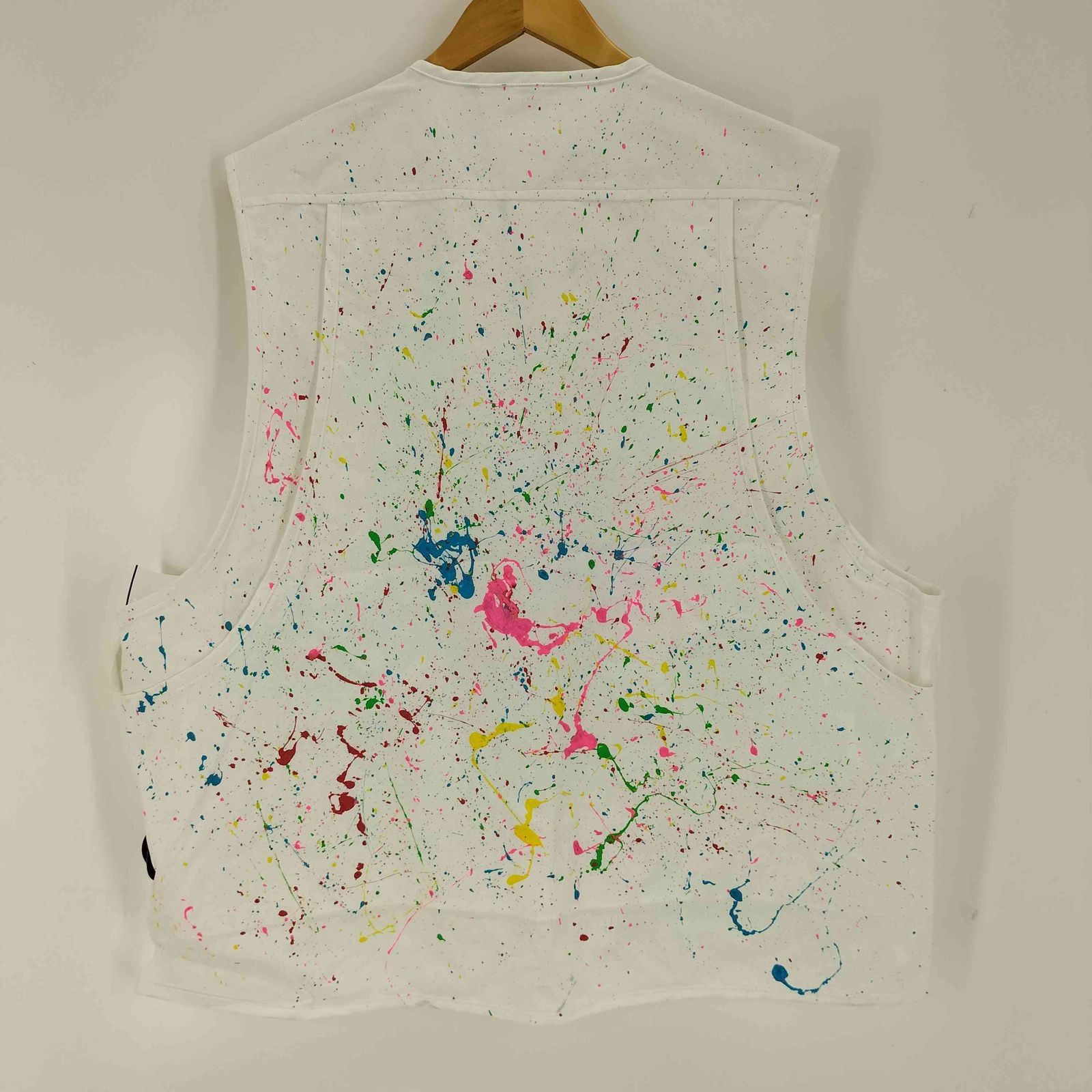 コントール kontor WAGAMAMA別注 Real Hand Painted Vest メンズ JPN