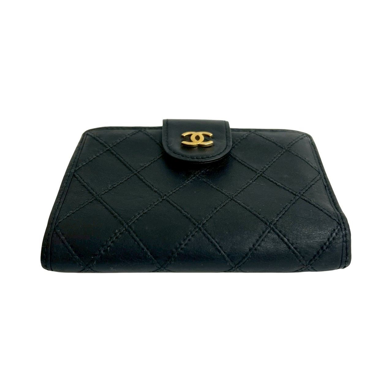 CHANEL ビコローレ ココマーク マドモアゼル ウォレット 財布 極 美品 カード シール有 1番台 CHANEL シャネル ビコローレ ココ