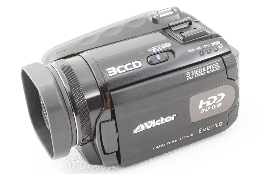 極上品 JVC Victor ビクター Everio GZ-MG505 HD ビデオカメラ - メルカリ