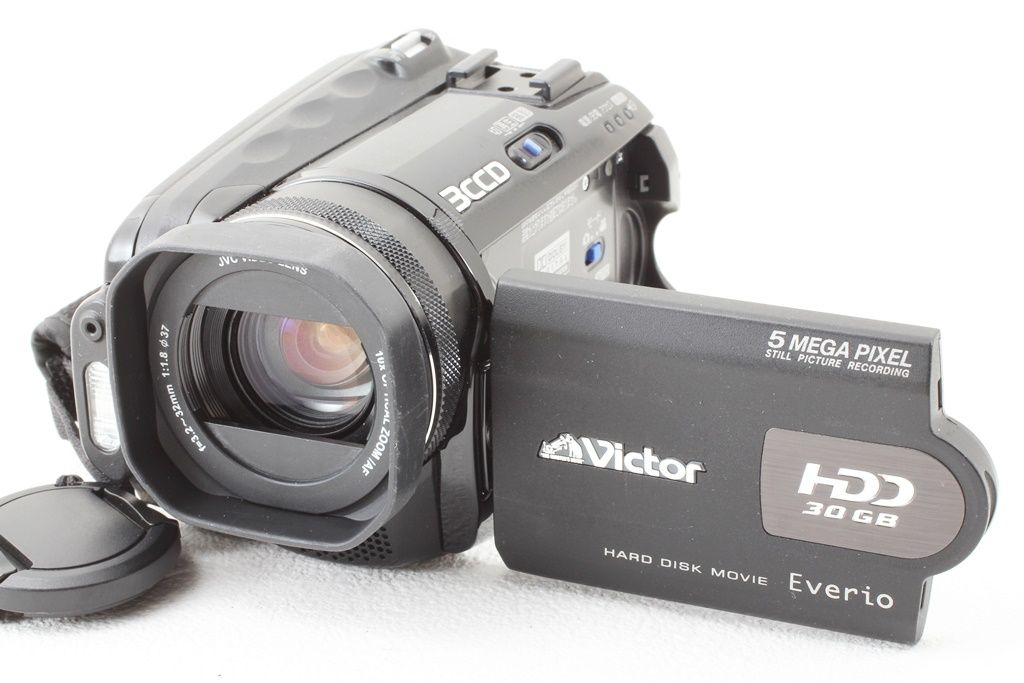 ビデオカメラ Victor 極上品 JVC Victor ビクター Everio GZ-MG505 HD ビデオカメラ - メルカリ