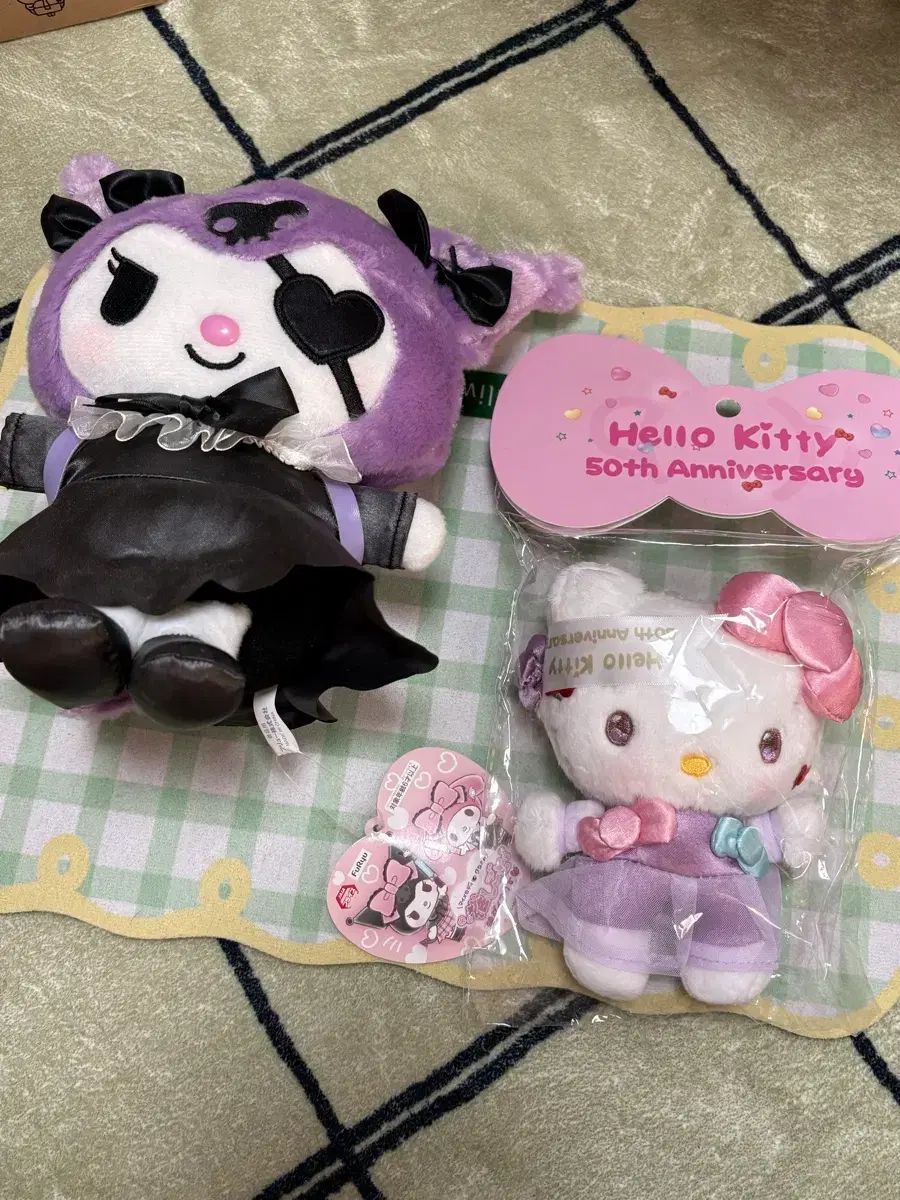 サンリオ 50周年 ハローキティ フリュー クロミ ぬいぐるみ - メルカリ