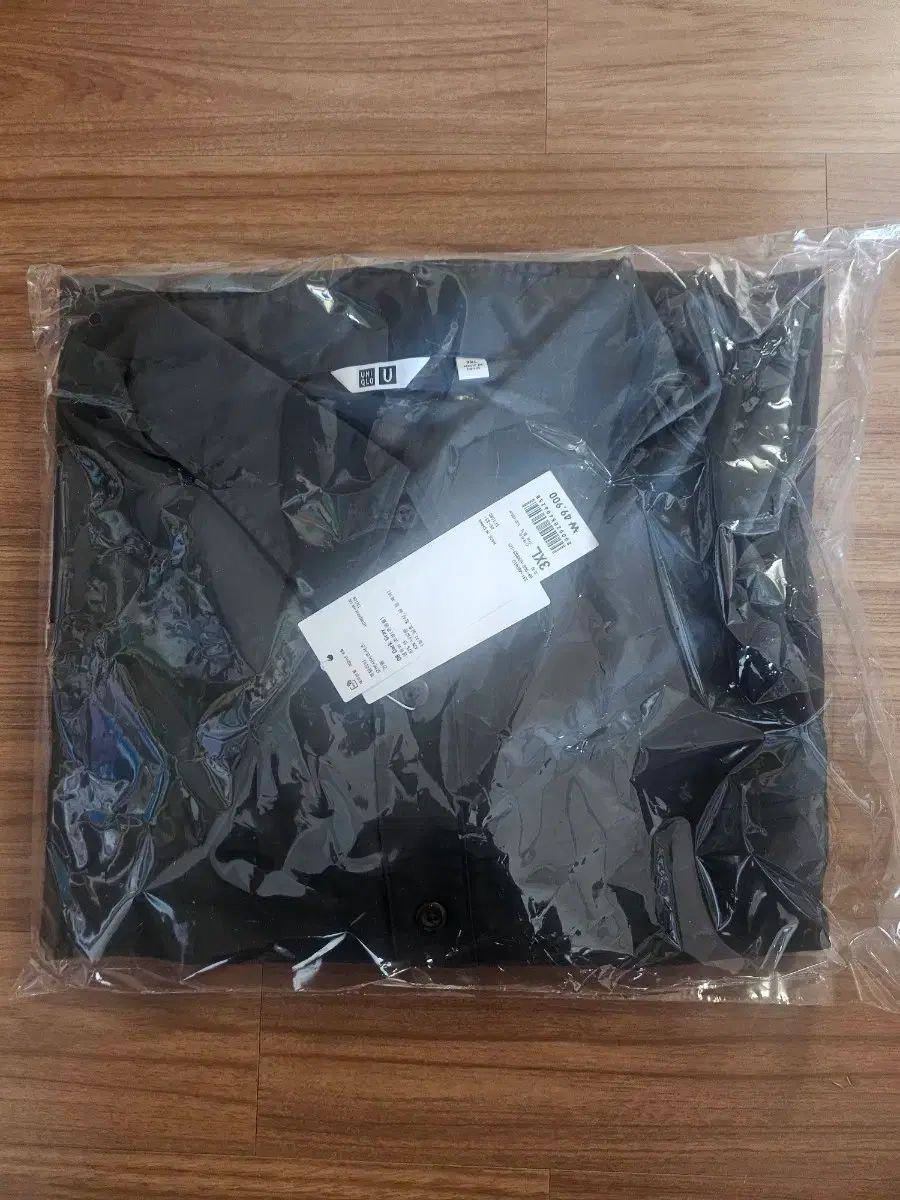 UNIQLO U ユーティリティ オーバーサイズ シャツ ダークグレー